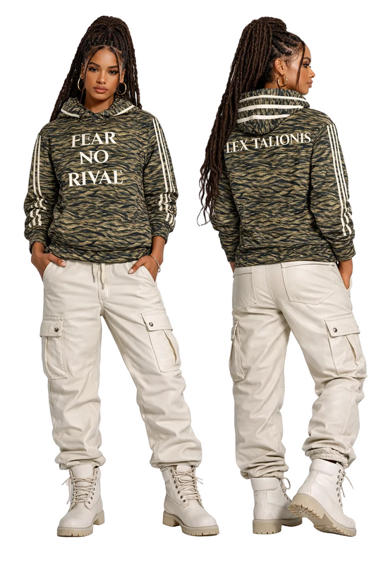 Maculae Ferōx® Cotton Hoodie | Utrique Aptus (Unisex)