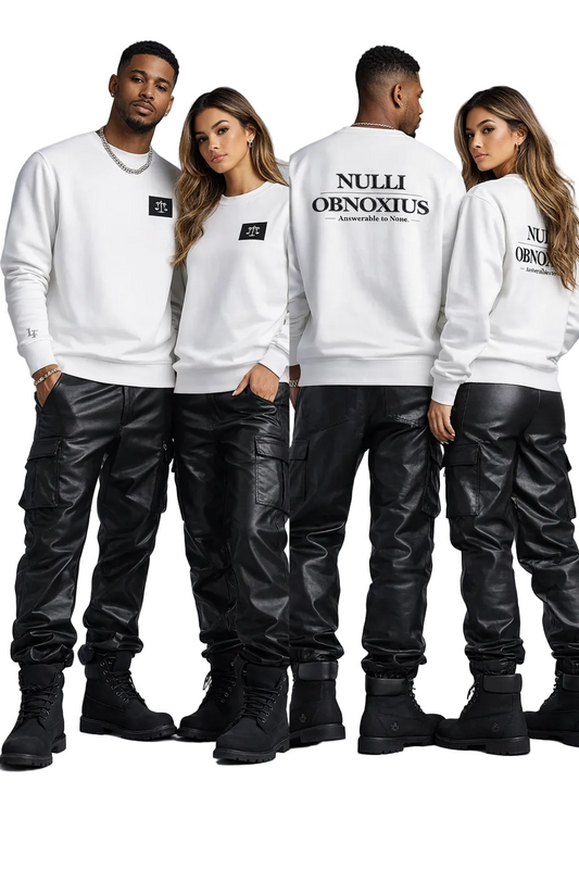 Nulli Obnoxius - Answerable to None Eco Sweatshirt | Utrique Aptus