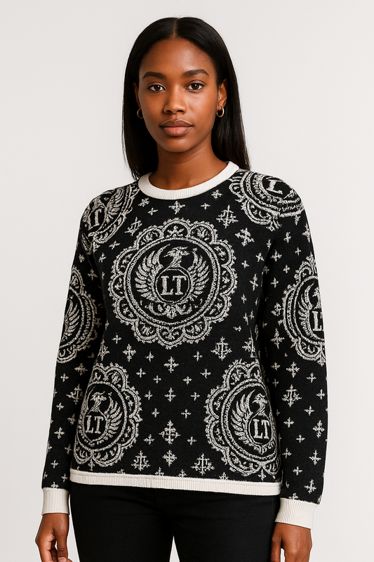 LEXDoliy®  Straight Bottom Knitted Sweater