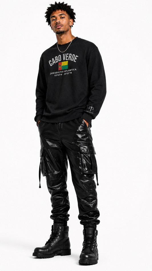 Cabo Verde — Jurisdictio Atlantica Crew Eco Sweatshirt | Utrique Aptus