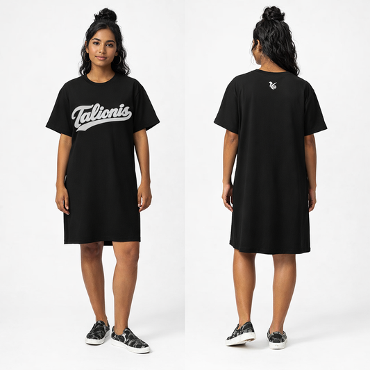 Talionis Script T-shirt Dress