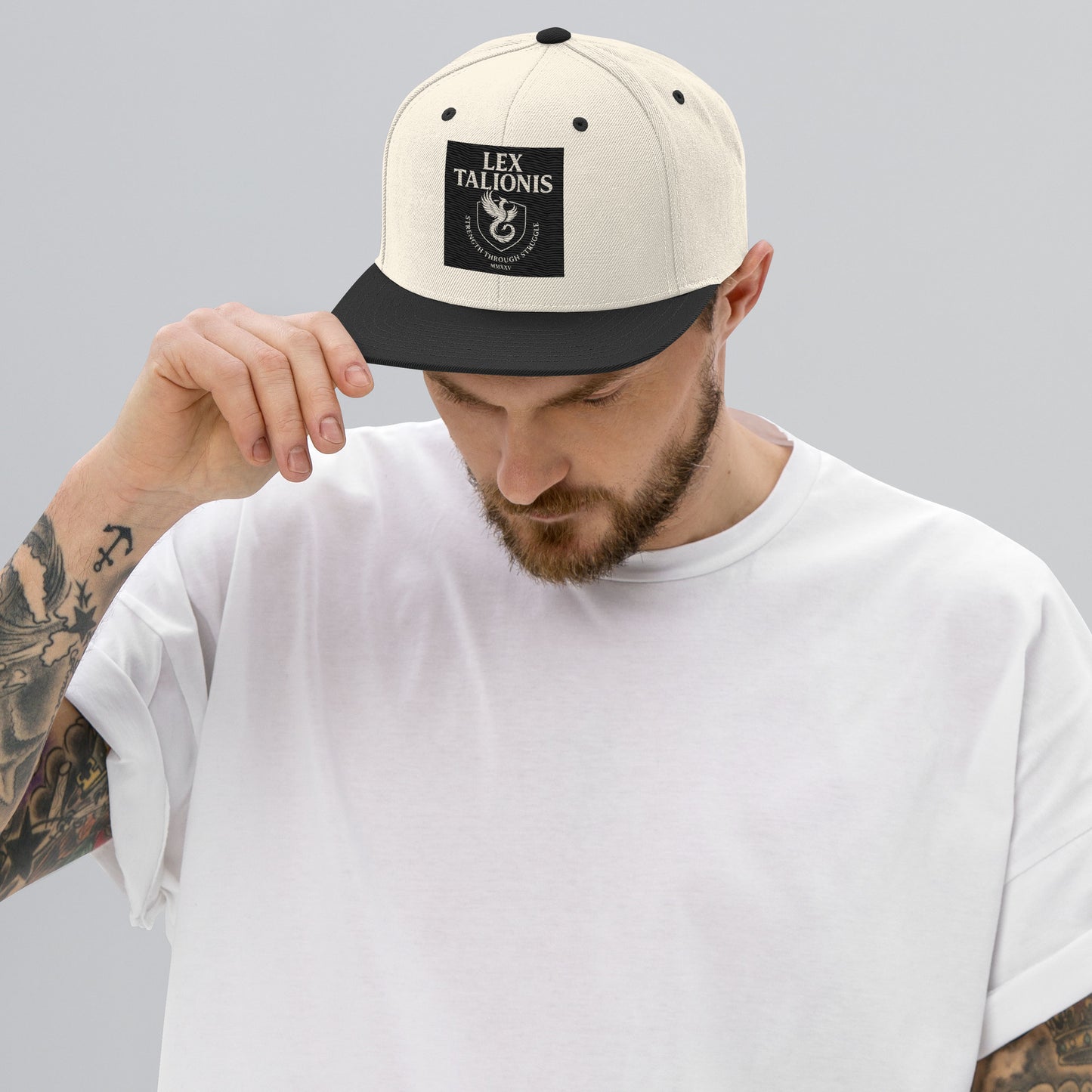 Snapback Hat.