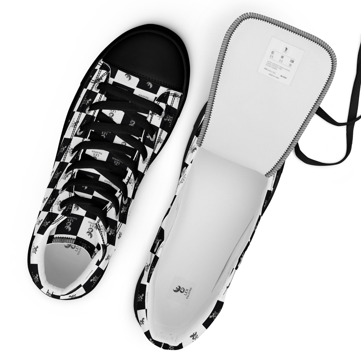 High Top Canvas Shoes | Men.