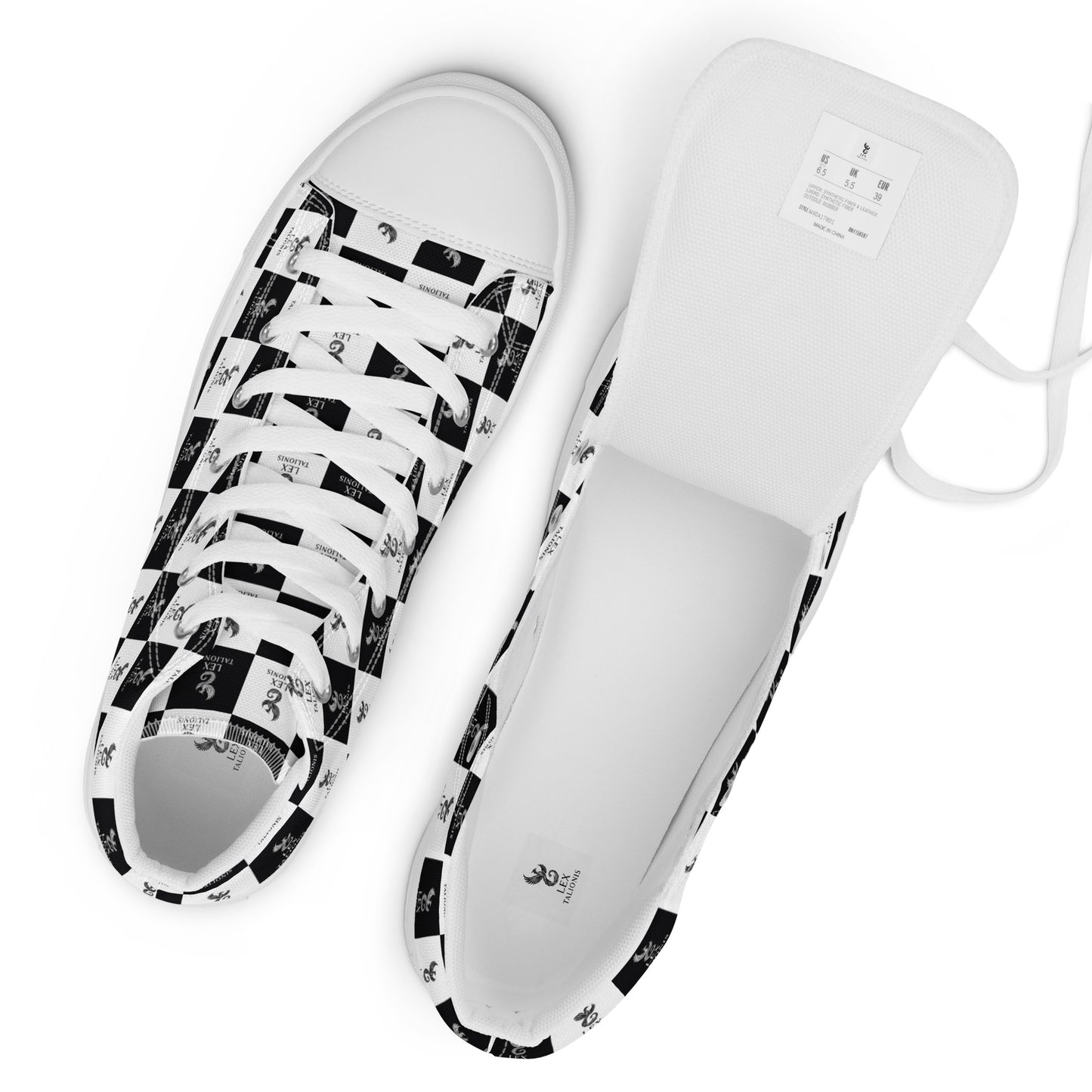 High Top Canvas Shoes | Men.