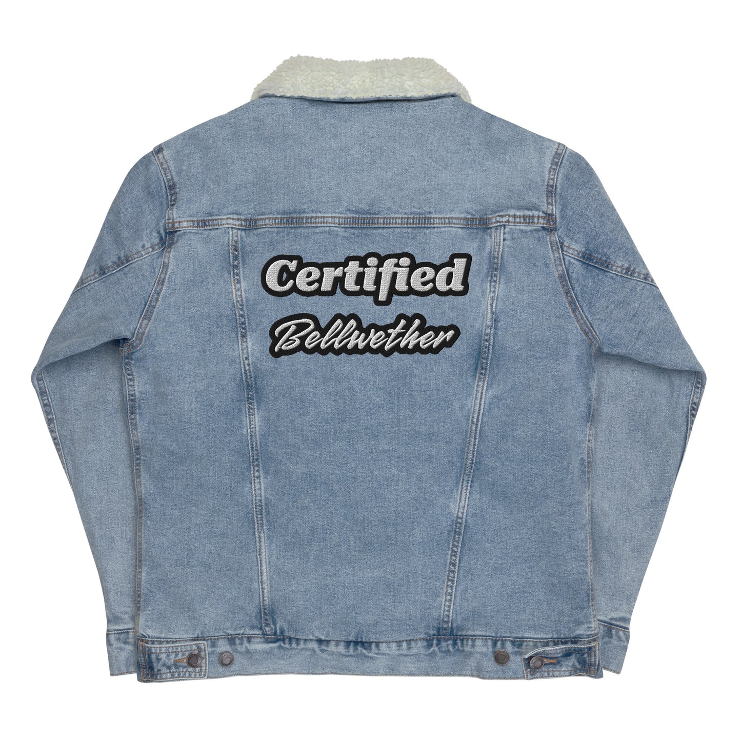 Y2K Certified Bellwether Denim Sherpa Jacket.