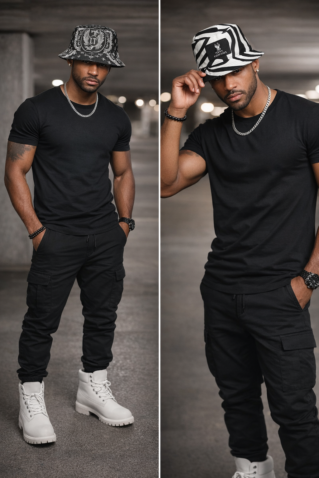 LEXDoliy® Spiral Reversible Bucket Hat