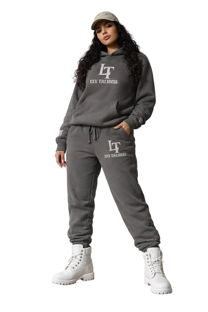 LEX Old English Pigment-Dyed Hoodie