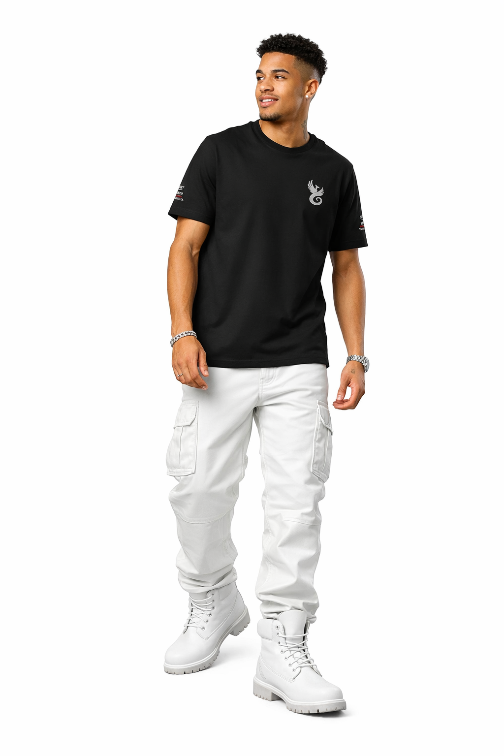 FNR Organic Ribbed Neck T-shirt