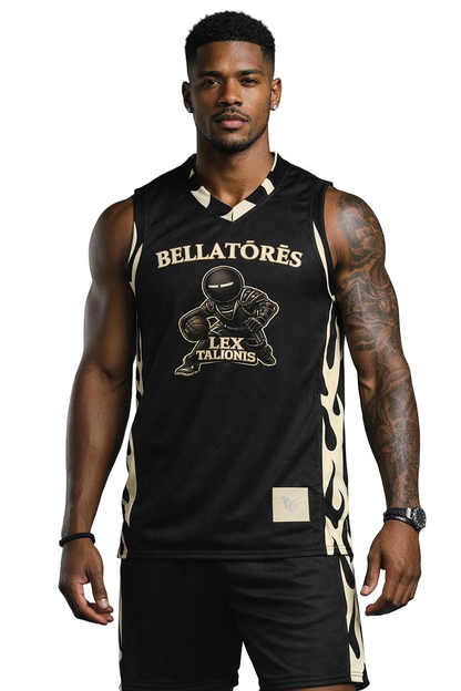 Bellatores Sine Aemulis Ludus Basketball Jersey | 06