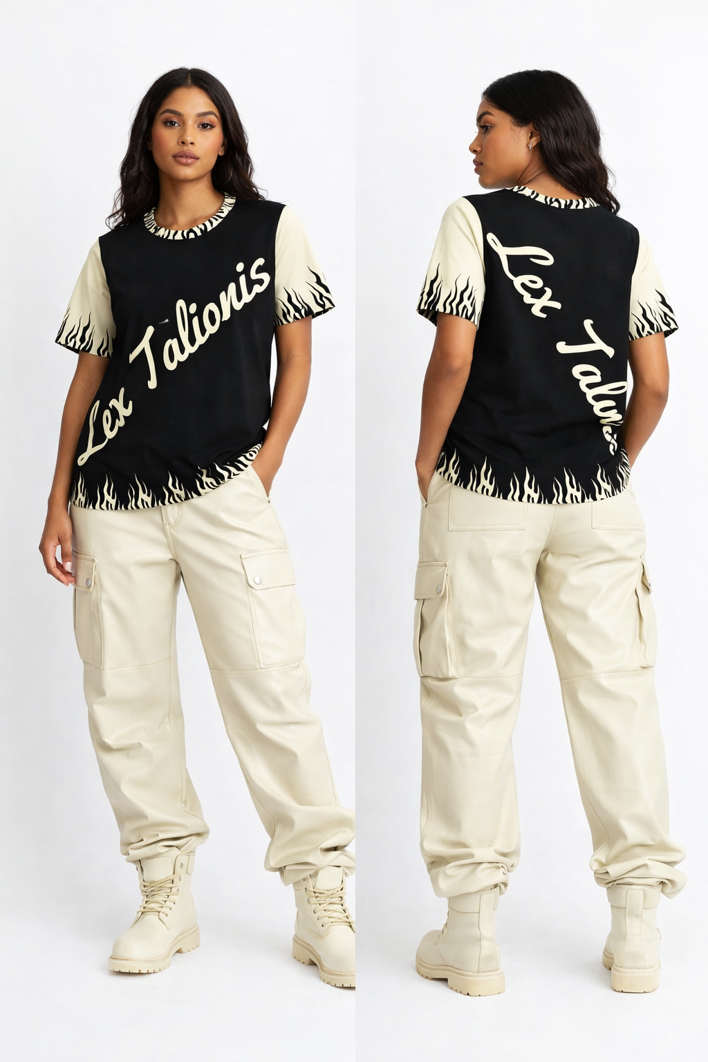 Luxe Talionis Cotton Crew Neck T-shirt