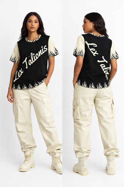 Luxe Talionis Cotton Crew Neck T-shirt