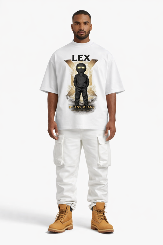 Grātia X Organic Oversized High Neck T-shirt