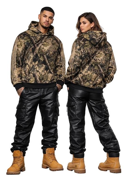 Bellātōrēs Sine Aemulīs® Cotton Hoodie | Utrique Aptus (Unisex)