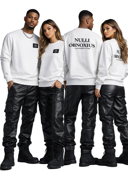 Nulli Obnoxius - Answerable to None Eco Sweatshirt | Utrique Aptus