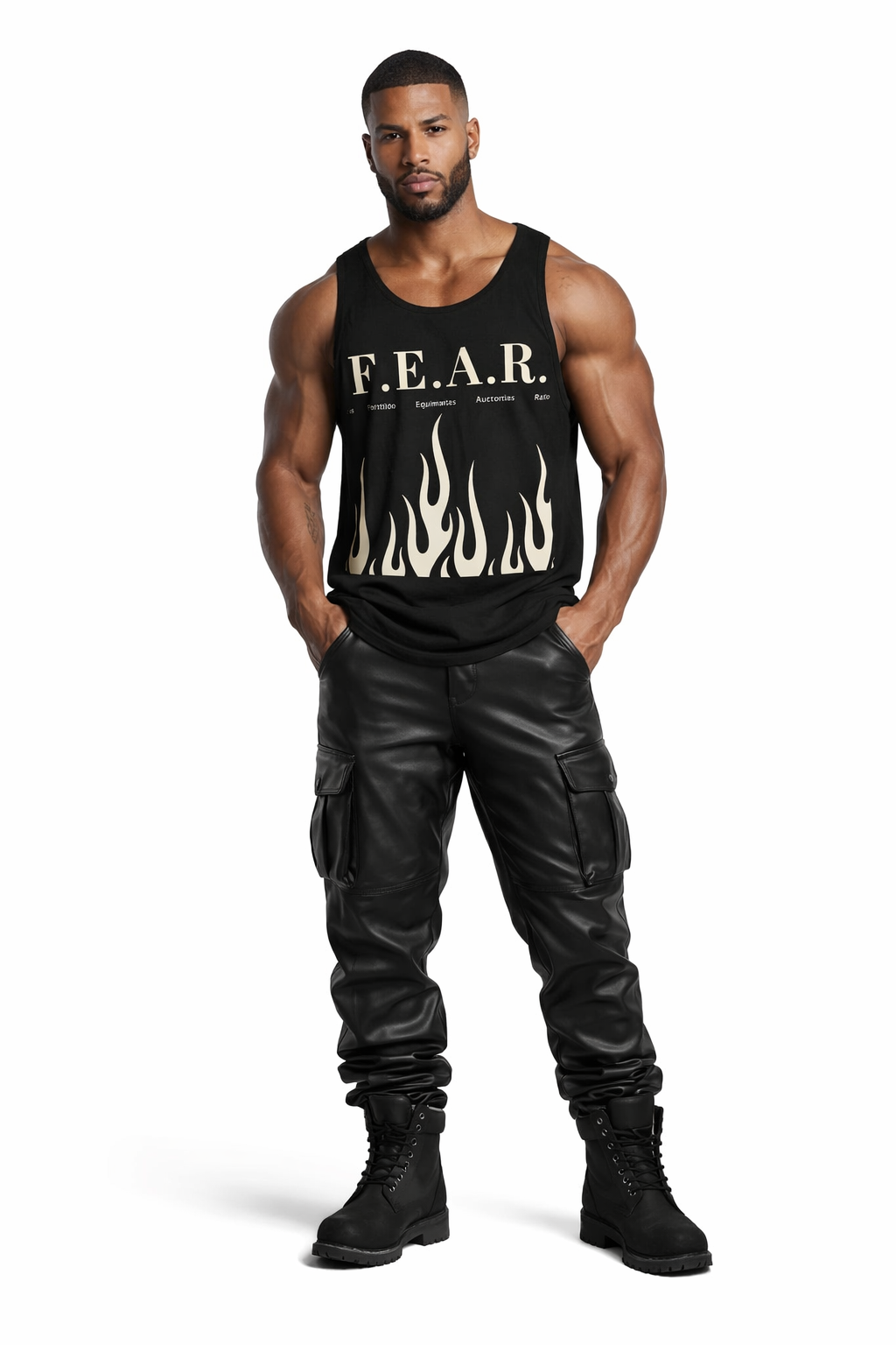 Fear No Rival® Garment-dyed Tank Top