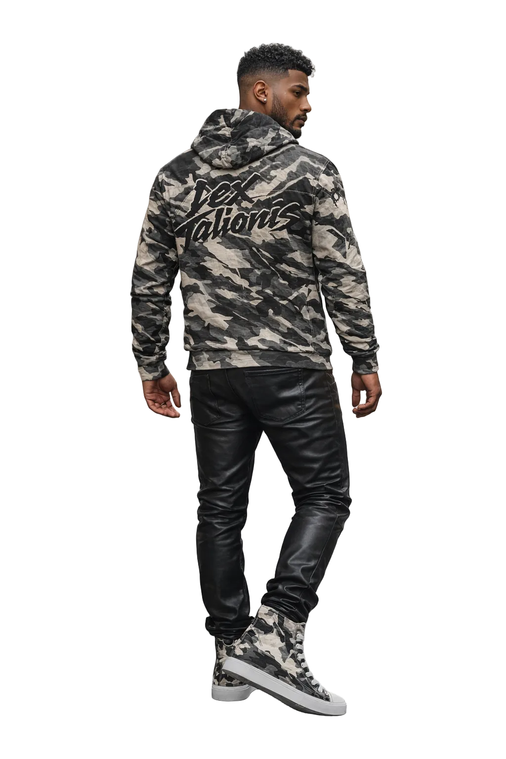 Obsidian Shard Camo® Sports Warmup Hoodie