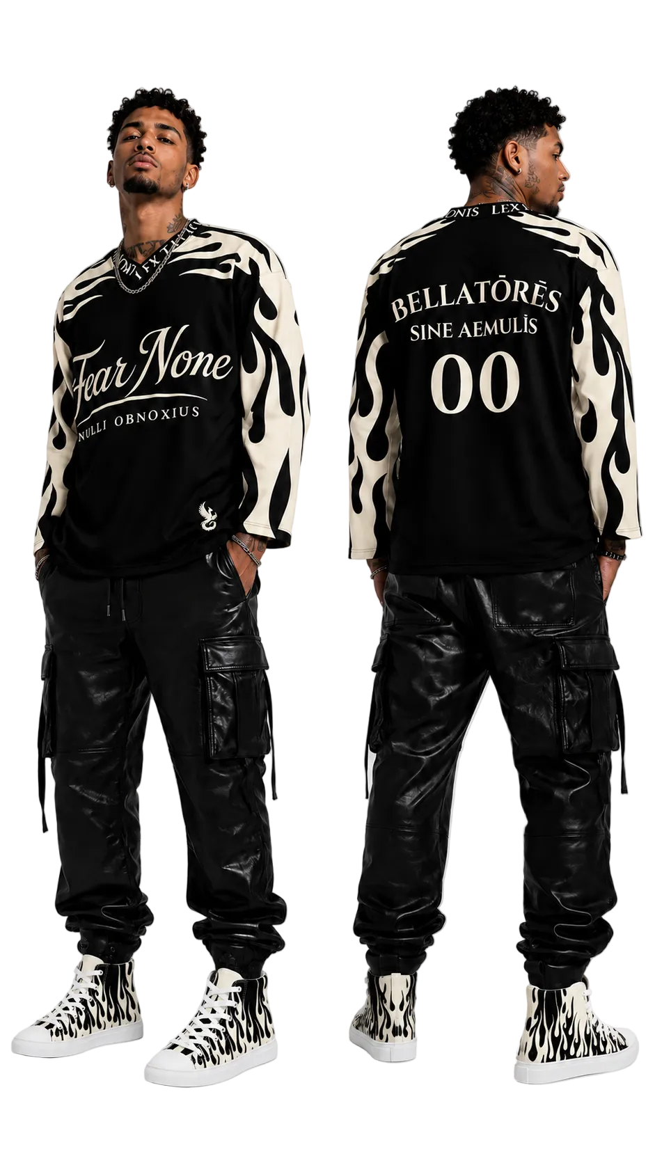 Fear None Hockey Jersey | Bellatores Sine Aemulis