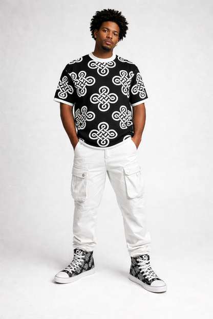 Lex Oath Knot High Top Canvas Shoes | Vir Rēnāscēns