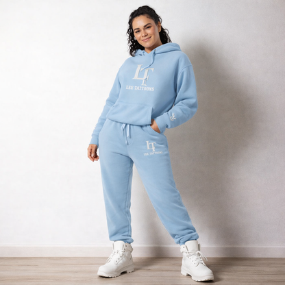 LEX Old English Pigment-Dyed Hoodie