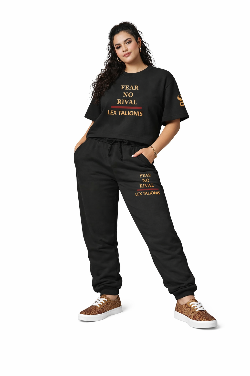 LEX Paisley Lace-up Canvas Shoes  | Fēmina Rēnāta