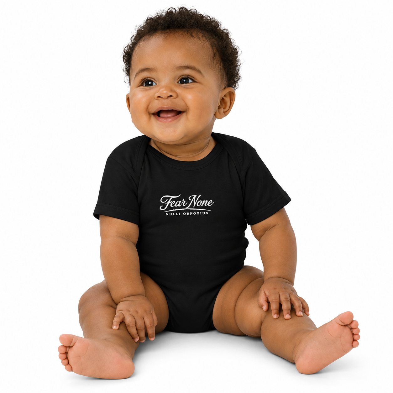 Organic Fear None Cotton Baby Bodysuit