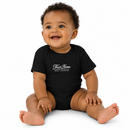 Organic Fear None Cotton Baby Bodysuit