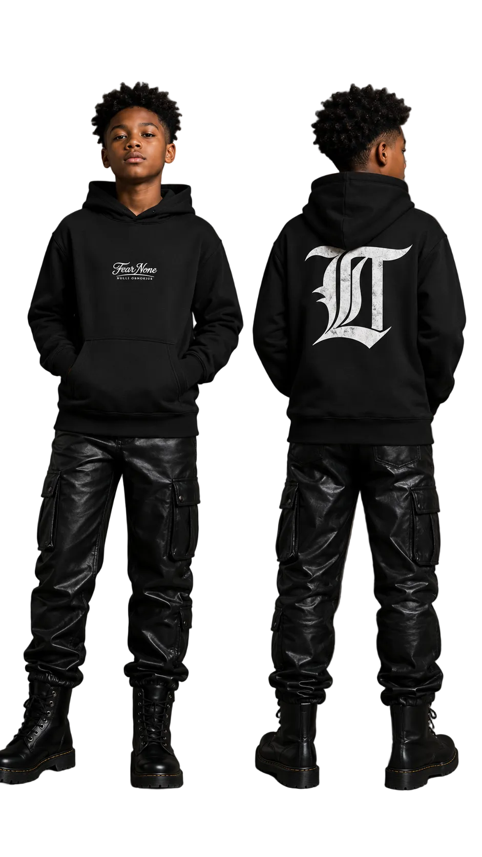 Fear None Heavy Blend Youth Hoodie