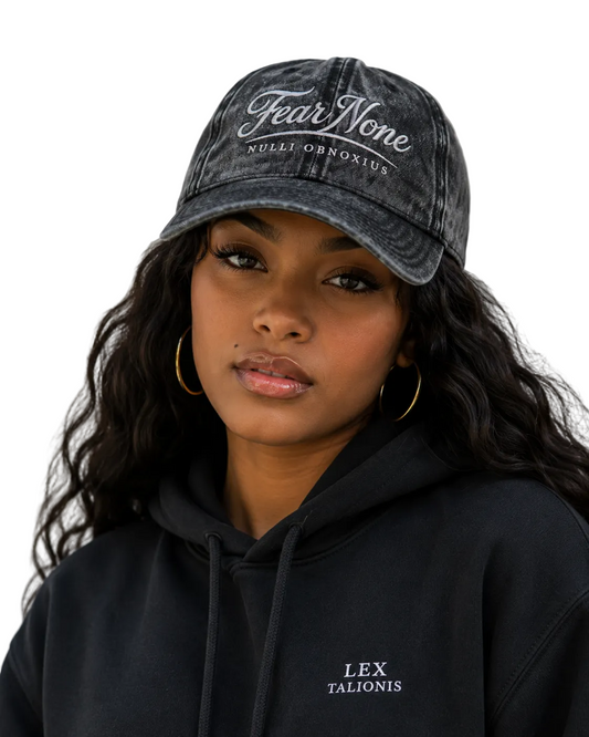 Fear None Vintage Cotton Twill Cap