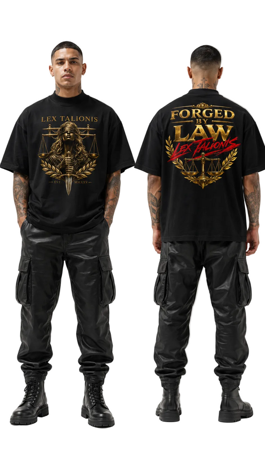 Forged By Law Oversize Organix High Neck Tee