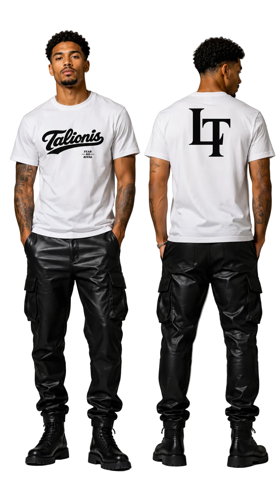 Fear No Rival® Talionis Script Tee