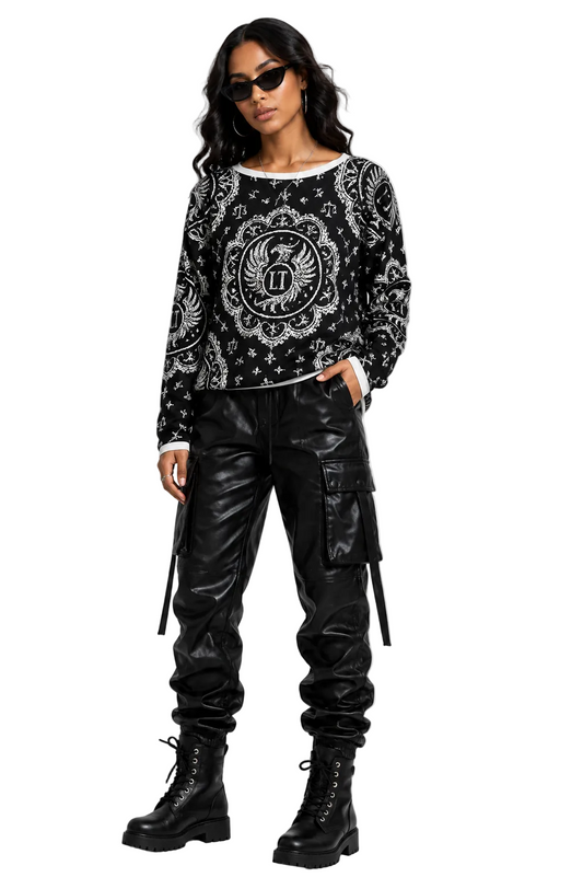 LEXDoliy®  Straight Bottom Knitted Sweater