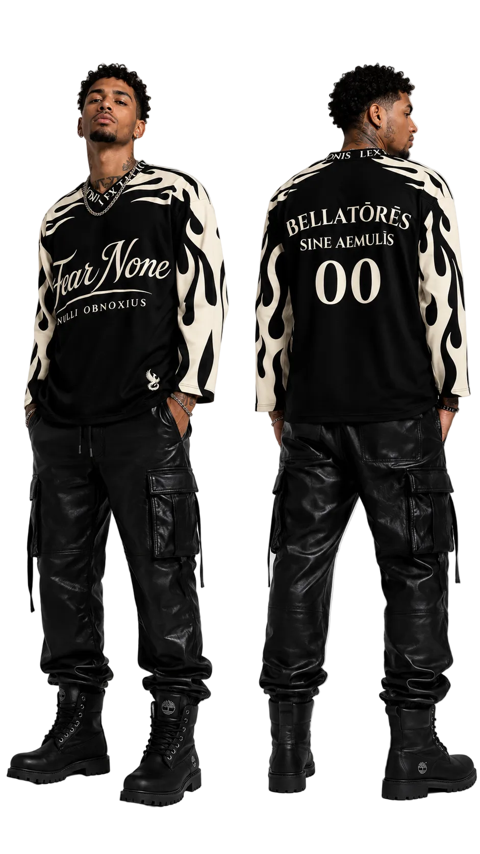 Fear None Hockey Jersey | Bellatores Sine Aemulis