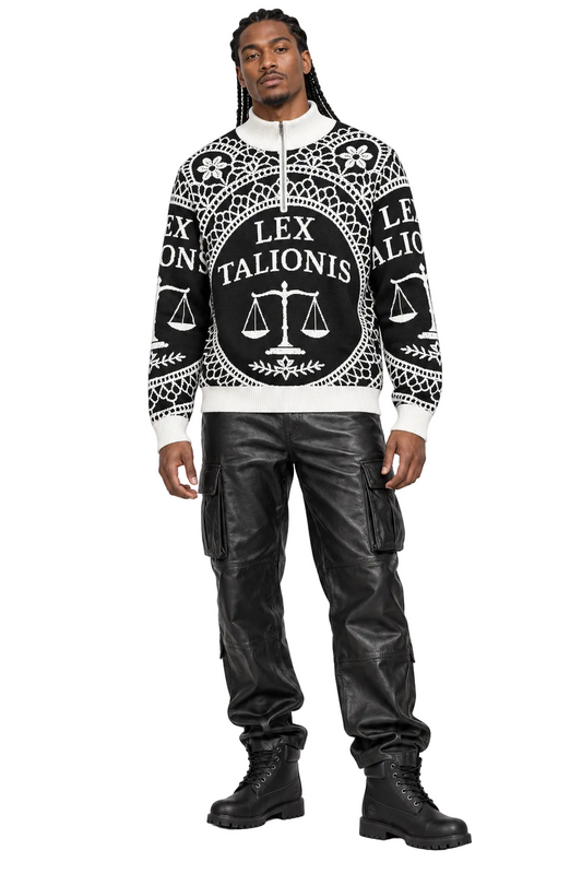 LEXDoily v2 Knitted Quarter Zip Sweater