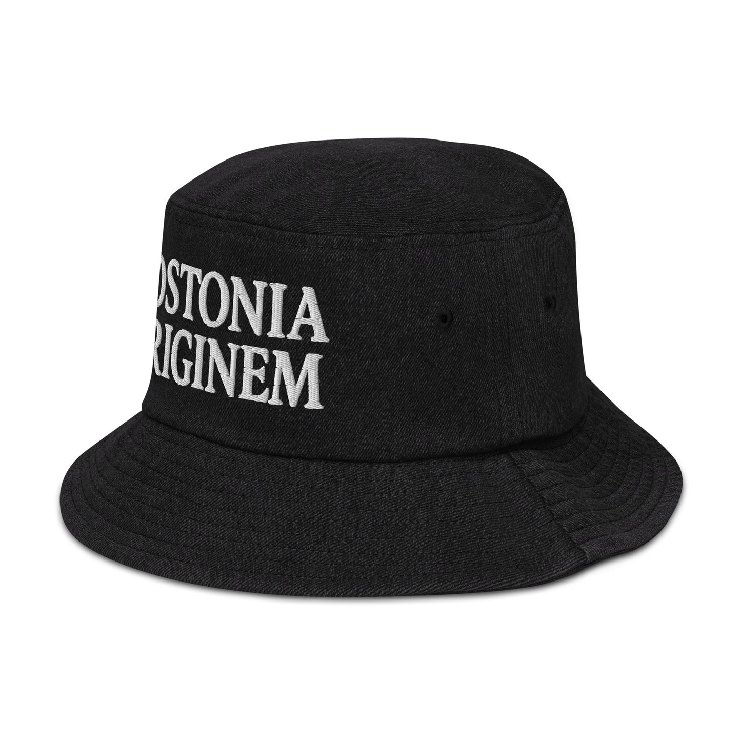 Denim Bucket Hat.