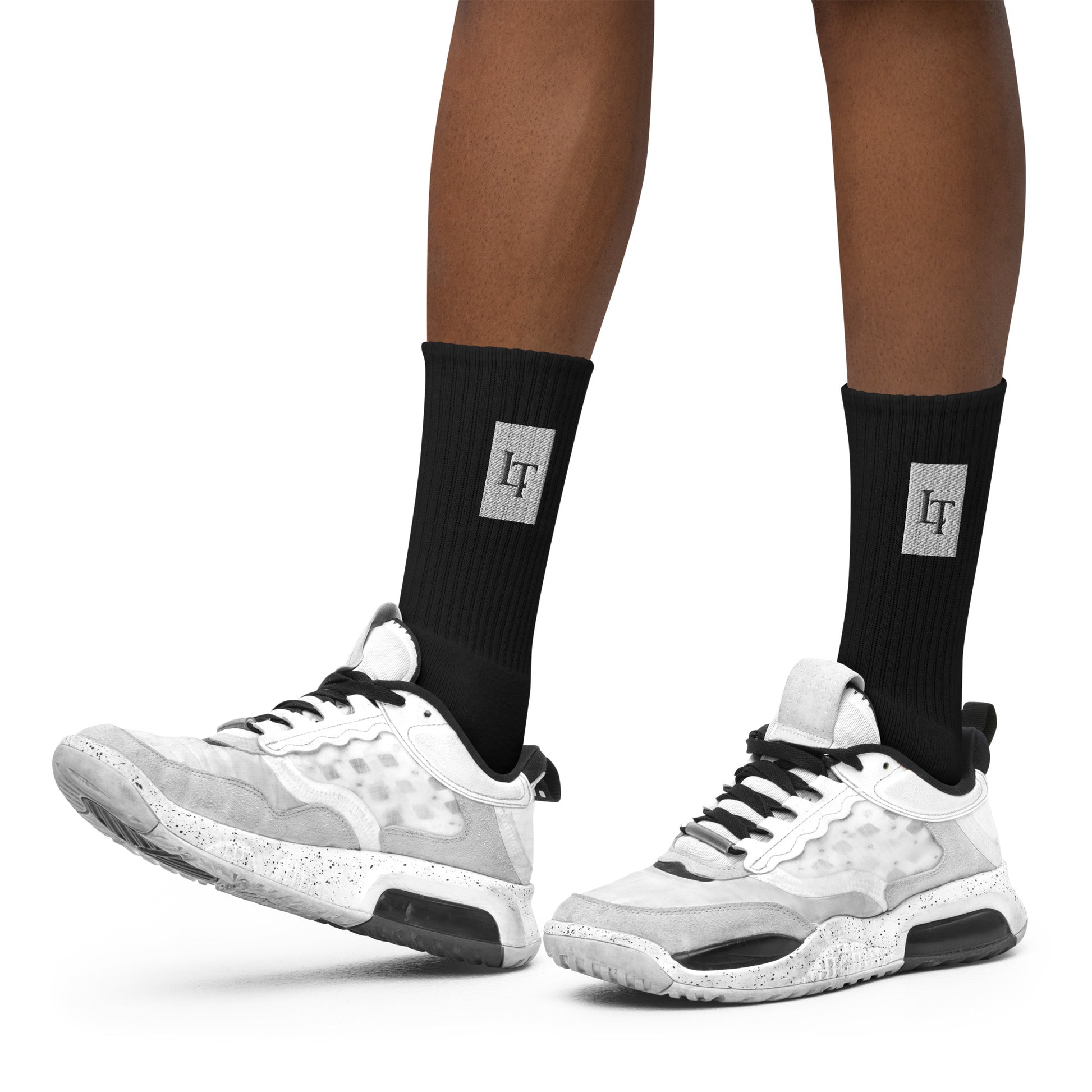 LEX Embroidered Socks.