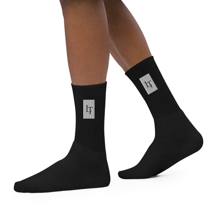 LEX Embroidered Socks.