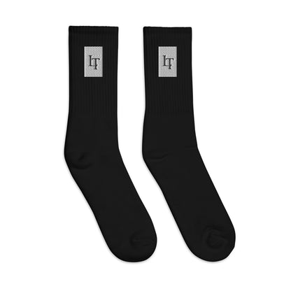 LEX Embroidered Socks.