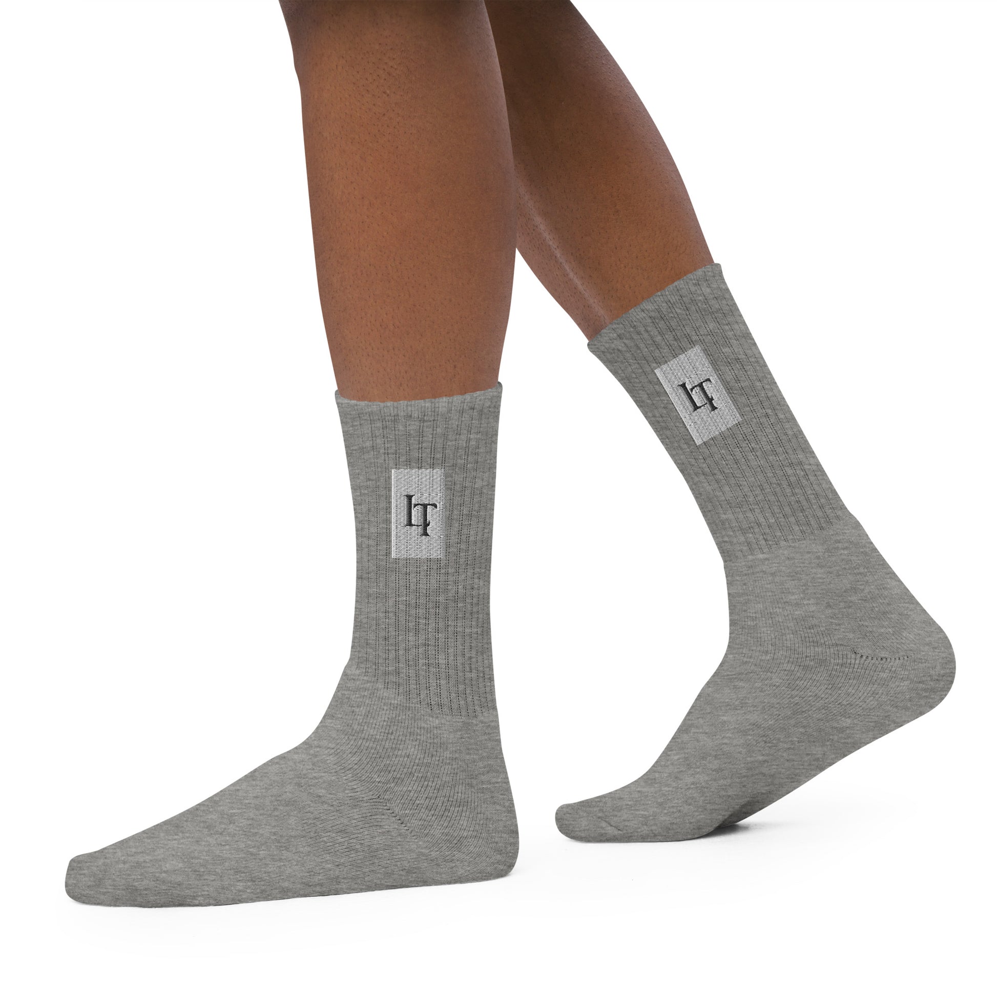 LEX Embroidered Socks.
