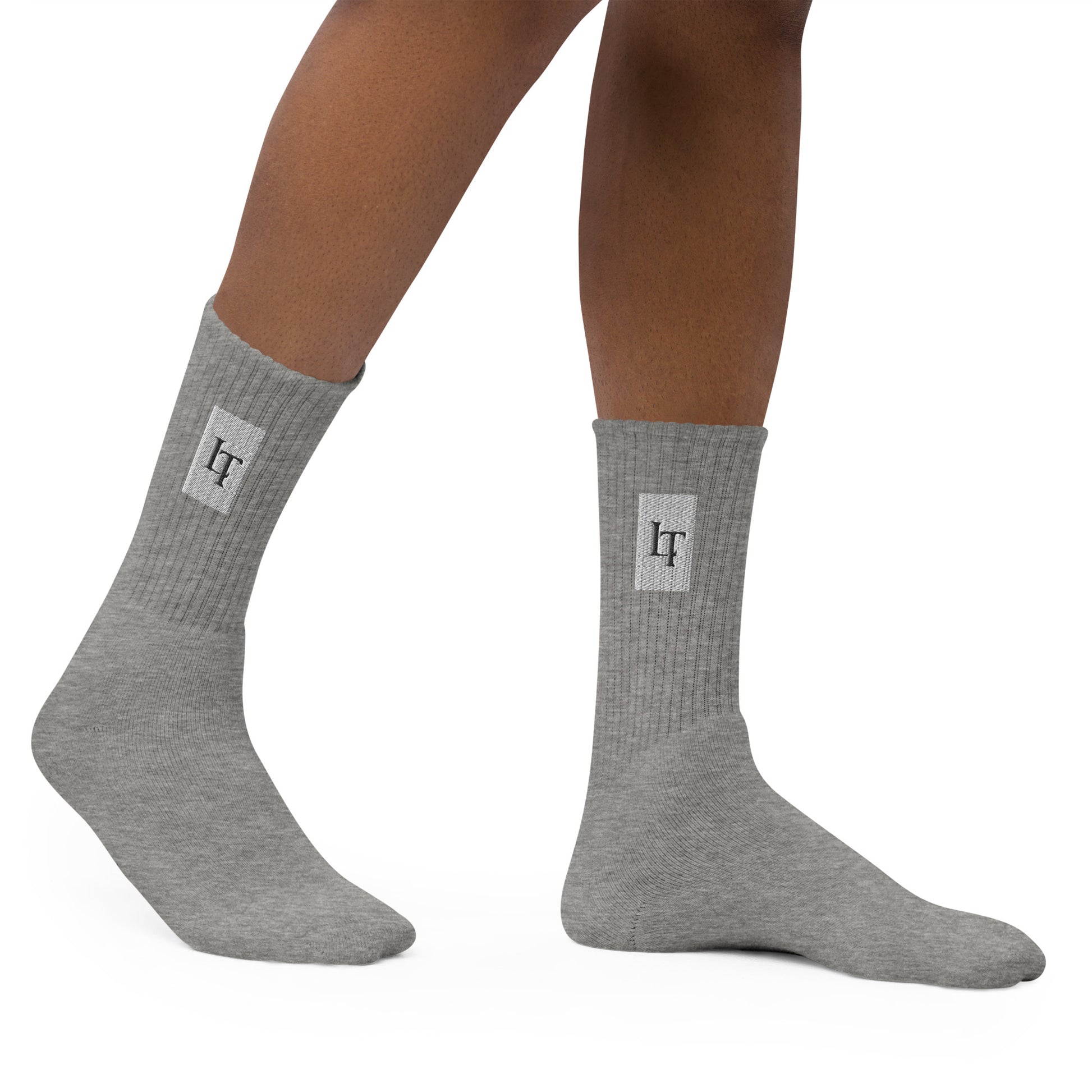 LEX Embroidered Socks.
