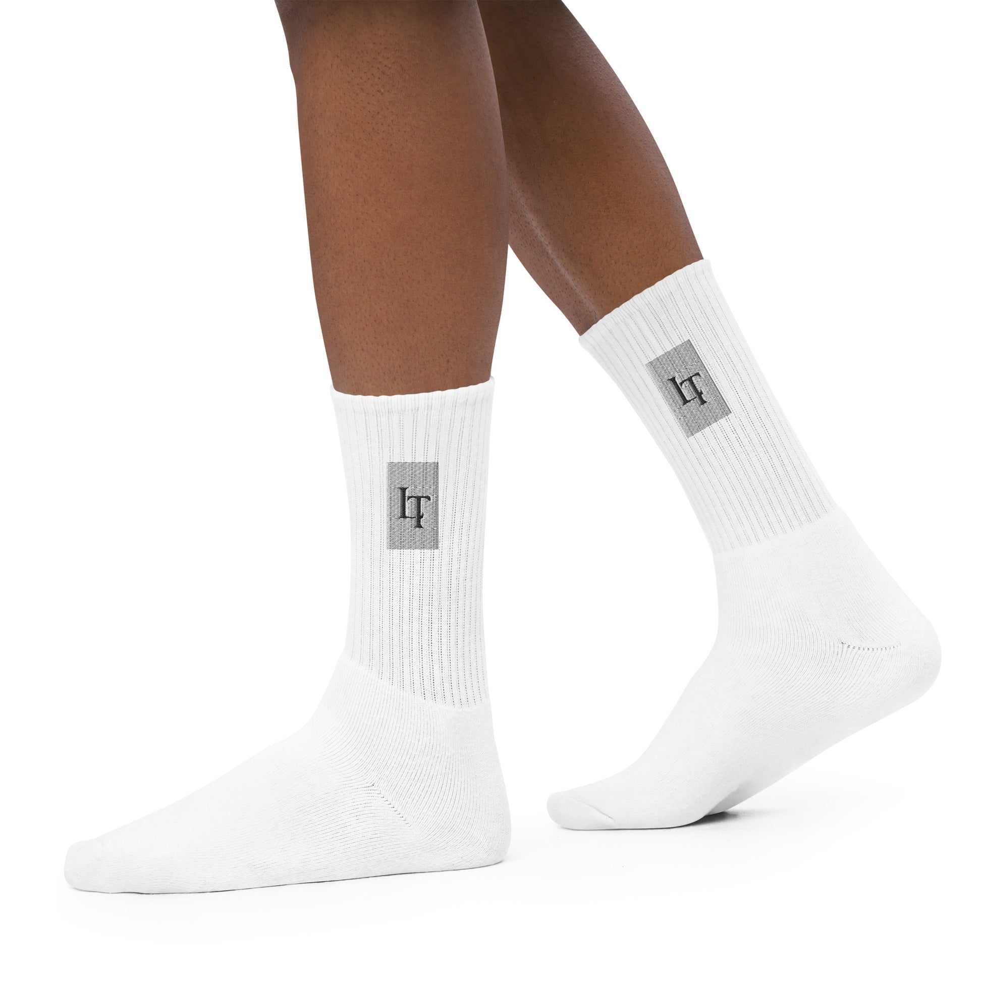 LEX Embroidered Socks.