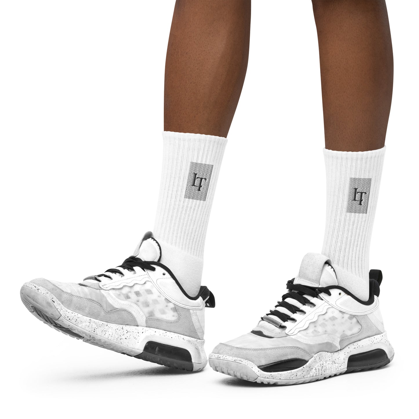 LEX Embroidered Socks.