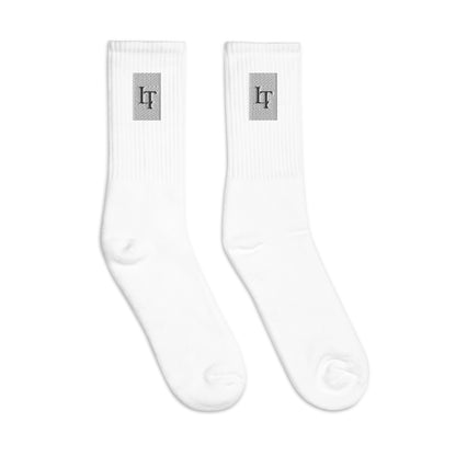 LEX Embroidered Socks.