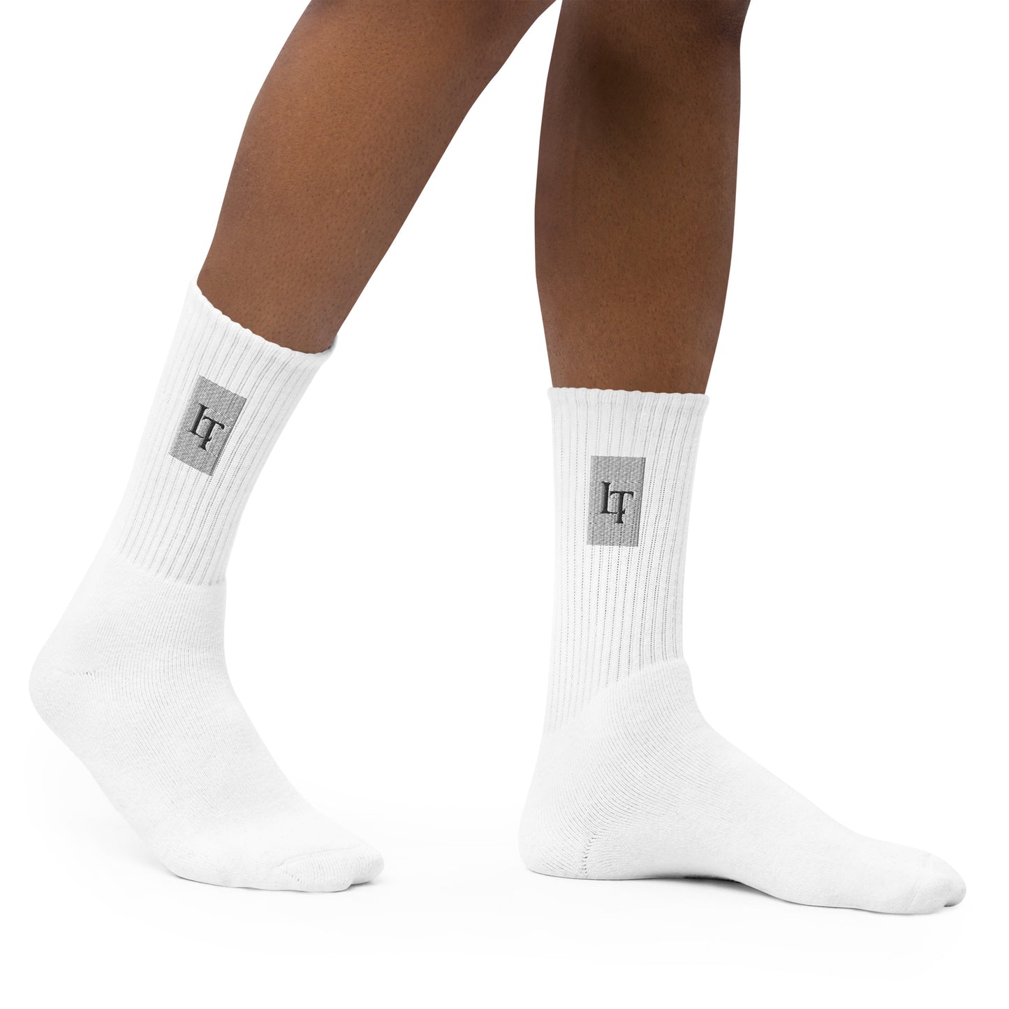 LEX Embroidered Socks.