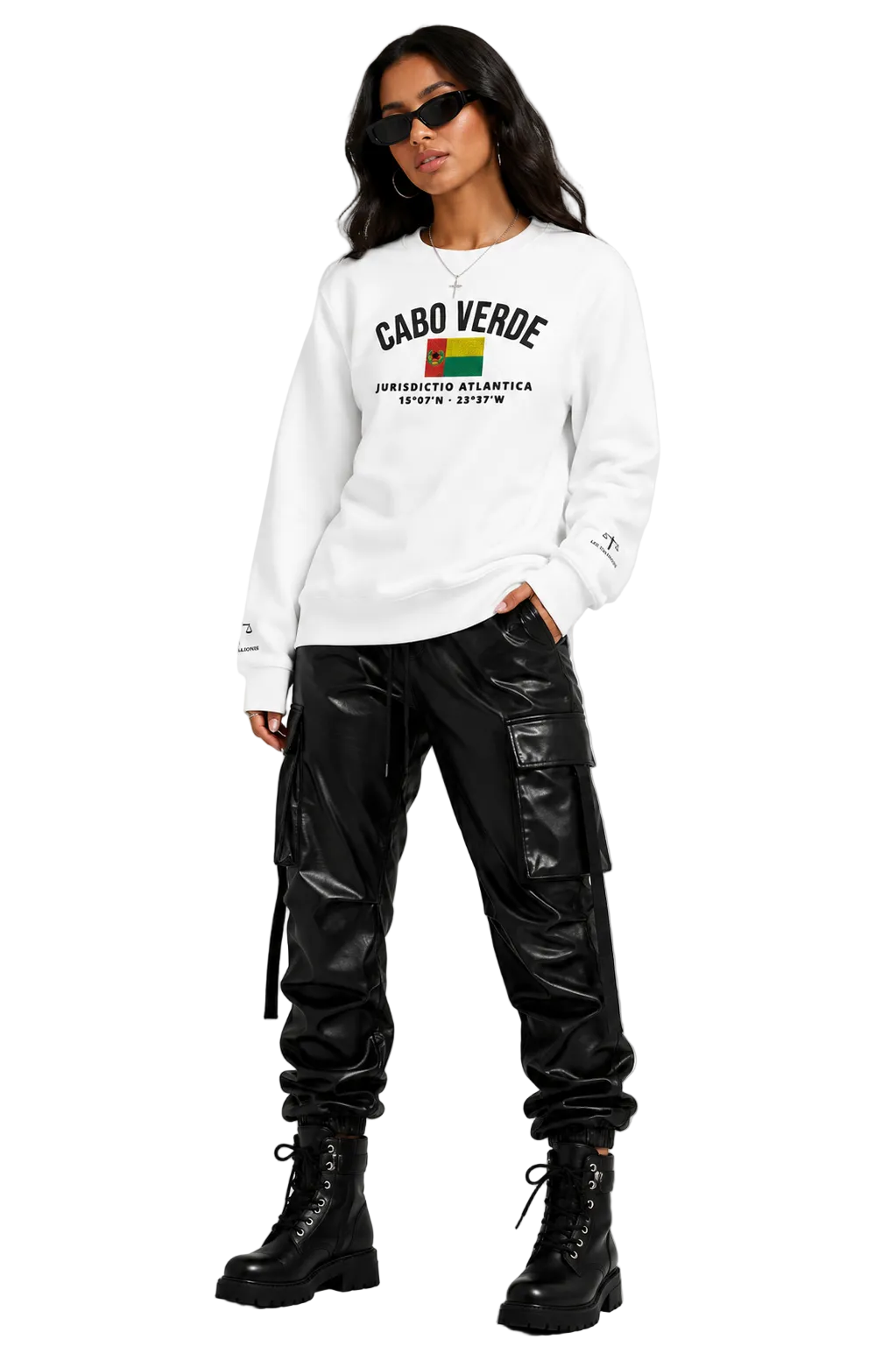 Cabo Verde — Jurisdictio Atlantica Crew Eco Sweatshirt | Utrique Aptus