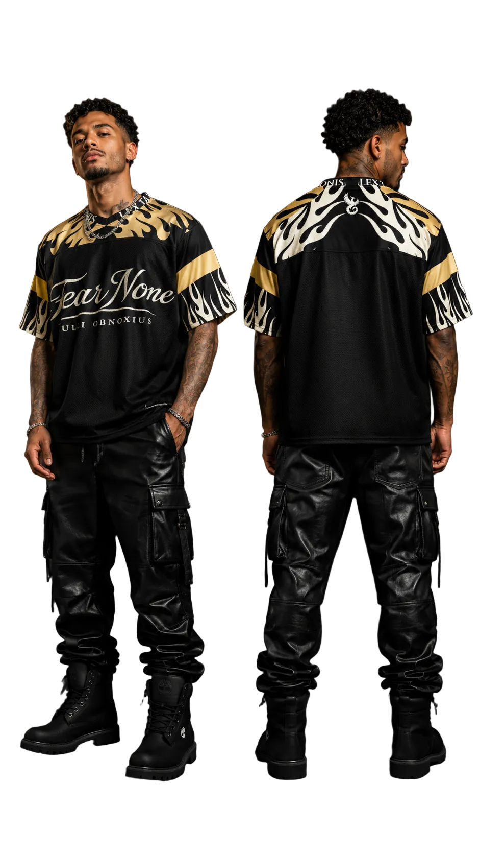 Fear None Boxy Football Jersey
