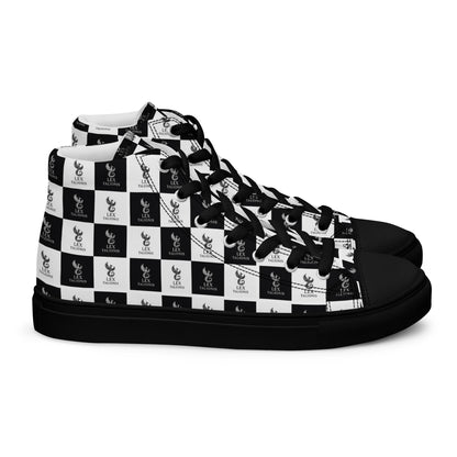 High Top Canvas Shoes | Men.