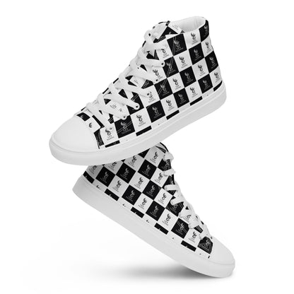 High Top Canvas Shoes | Men.