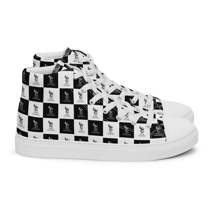 High Top Canvas Shoes | Men.