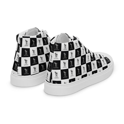 High Top Canvas Shoes | Men.