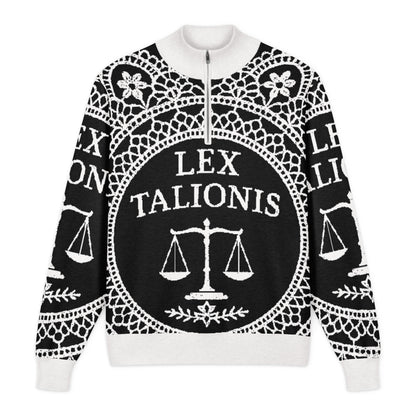 LEXDoily v2 Knitted Quarter Zip Sweater